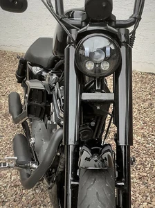 BATRIDE Fork Cover Harley Davidson Sportster 883 (39mm Stand Tube) Black Gloss - Picture 1 of 5