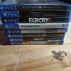 PS4 Game Lot Of 8 Games. Assorted 