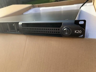 Admark K20 Class-D Rack 1 HE Endstufe - 2 Kanal Soundsystem (SCHWARZ) - Bild 1 von 4