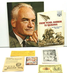 Neat Older Political Politics Items Goldwater AFL CIO 1949 Labor Rally Ticket FD - Picture 1 of 12