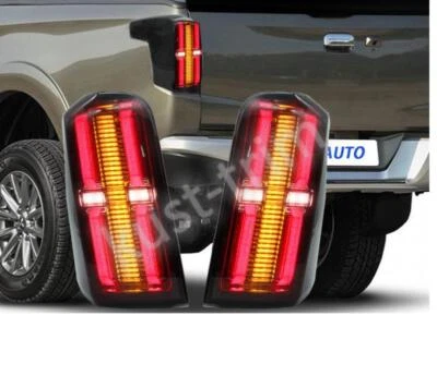 Luces traseras LED ahumadas para Mitsubishi L200 Triton 2015-2018 luces de freno traseras Foto 1 de 4