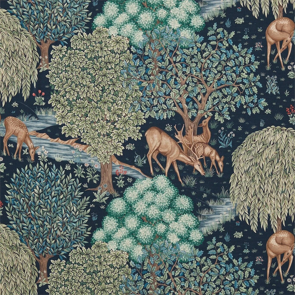 The Brooks. Morris Tapestry Fabric By The Yard. - Image 1 of 3
