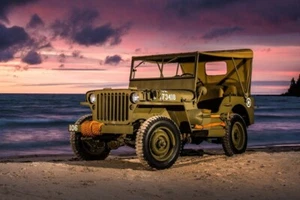 Fridge / Tool Box Magnet - Jeep GP Military WW2 #115* - Picture 1 of 1