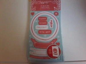 25 PIEZAS DECOUPAGE 12 DÍAS DE NAVIDAD PARA SCRAPBOOKING NUEVO - Imagen 1 de 2