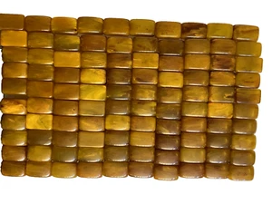 100 Vintage  Green Jade Bakelite Rectangular discs 95.5 Grams. No Holes - Picture 1 of 9