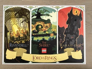 LEGO 6594064 The Lord of the Rings: Trio Art Print - A3 Poster - New - Zdjęcie 1 z 2