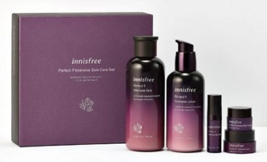 Innisfree Perfect 9 Repair Intensive skin care set  Anti Aging Moisture  - Image 1 of 1