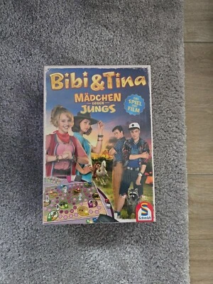 Schmidt Spiele 40574  Bibi und Tina, Mädchen gegen Jungs, Das Spiel zum Film NEU - Bild 1 von 2