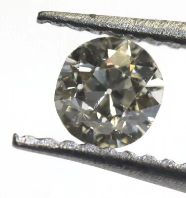 GIA loose certified .34ct J VS2 Brilliant round cut Natural Diamond Old European - Image 1 of 4