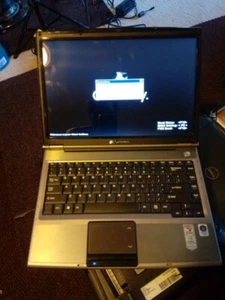 Gateway Model W340UI Laptop Intel Celeron M 446MB Ram W/ HDD & Battery - Picture 1 of 9