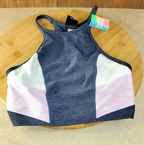 VICTORIA SECRET PINK ULTIMATE LIGHT SUPPORT SPORTS BRA GRAY SZ XS - Picture 1 of 2
