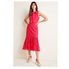 NEW $495 MONIQUE LHUILLIER x ANTHROPOLOGIE Lace Midi Dress Size 16