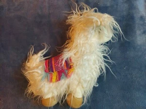 Alpaca Plush Stuffed Animal.White. Small . Cuddlely.  - Picture 1 of 8