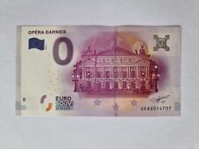 Billet touristique 0 euro - 2016 - Opéra Garnier