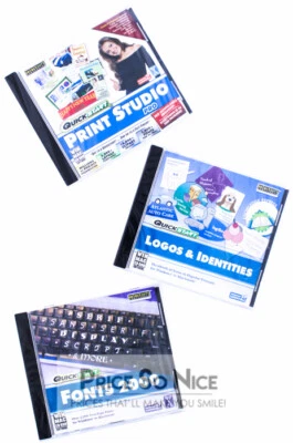 Quickstart Media: Fonts, Print Studio AND Logos & Identities - Image 1 of 4