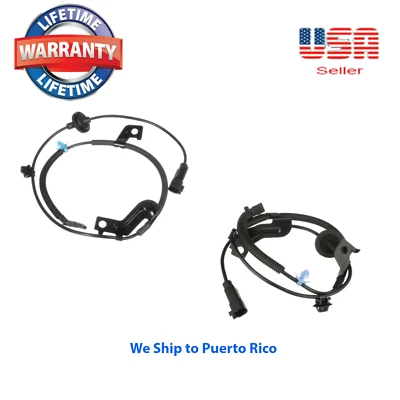 2 ABS Wheel Speed Sensor Rear Right and Left Fit Caliber Compass Patriot for 4WD - Image 1 of 4