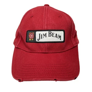 Jim Beam rote Stylemaster Baseballkappe Mütze verstellbare Schnalle Einheitsgröße Drink Smart - Bild 1 von 8