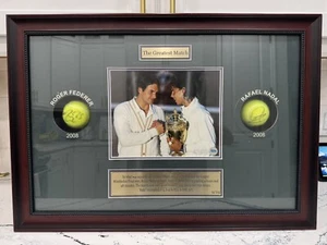 The Greatest Match-Roger Federer And Rafael Nadal 2008 Limited Edition Viewbox! - Picture 1 of 10