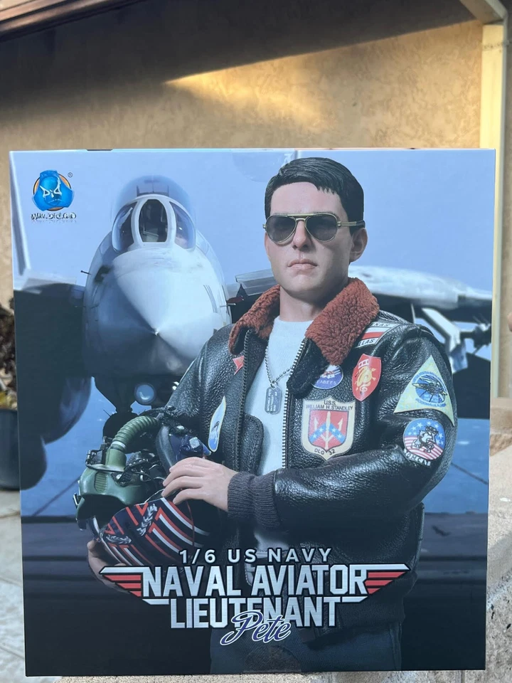 DID MA80181 US Navy F-14 Tomcat Naval Aviator Pilot Lieutenant Pete 1/6 FIGURE