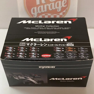 Kyosho 1/64 F1 McLaren Minicar Collection Diecast MP4/2 MP4/8 MP4-17 MP4-20 - Изображение 1 из 4