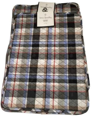 VERA BRADLEY SET 4 PERFECTLY PLAID PLACEMATS Reversible 17.5” X 13.5” NWT - Image 1 of 4
