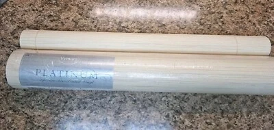 Vintage Vymura Platinum Sumatra Grass Cloth 1 Roll Sealed From UK Pre-pasted - Image 1 of 4