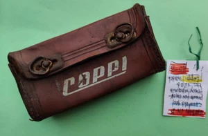 VERY OLD TOOL LITTLE BAG FOR BICYCLE ANTICA BORSETTA PORTA ATTREZZI - Picture 1 of 24