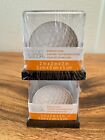Golf Ball Display Case - Lot Of 2 Clear Plastic With Black Plastic Base