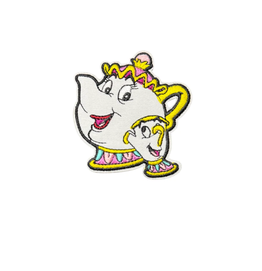 Parche Mrs Potts Chip Beauty Beast Disney, planchar/coser Foto 1 de 1