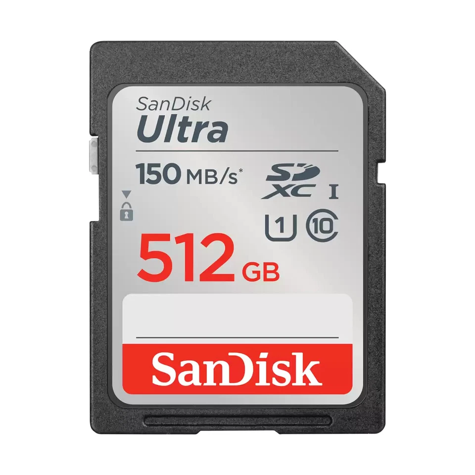 SanDisk Ultra 512 GB UHS-I SDXC Class 10 Speicherkarte (SDSDUNC-512G-GN6IN) - Bild 1 von 1