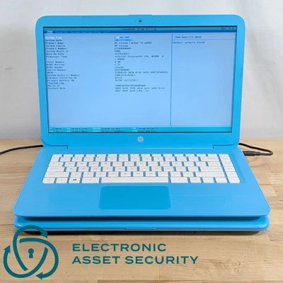 (Lote de 2) HP Stream 14-ax010nr Celeron N3060 1,60 GHz 4 GB 32 GB eMMC (sin sistema operativo) Foto 1 de 3