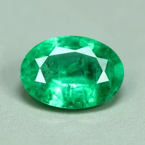 0,63 Cts_Extreme Top Lustroso_100 % Natural AAA+ Esmeralda Verde Vivo_Zambia - Imagen 1 de 3