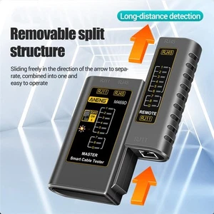 M469D Netzwerkkabeltester, Netzwerkwerkzeug RJ45- und RJ11-Kabeltestwerkzeuge - Afbeelding 1 van 7