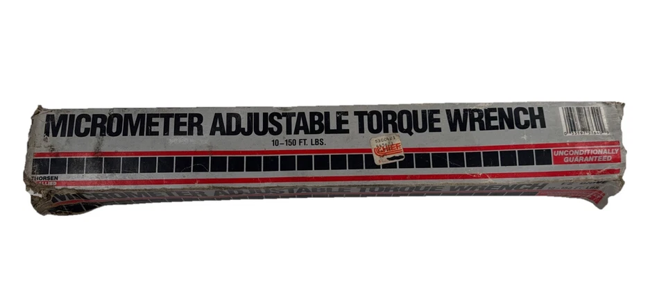 Llave dinamométrica ajustable micrómetro profesional Thorsen  Foto 1 de 4