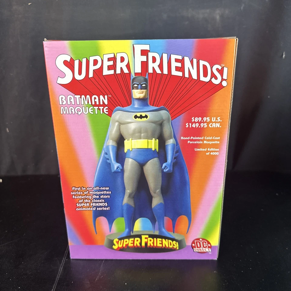 Q2 2 DC Direct Super Friends Batman Statue Full Size Limited to 4000