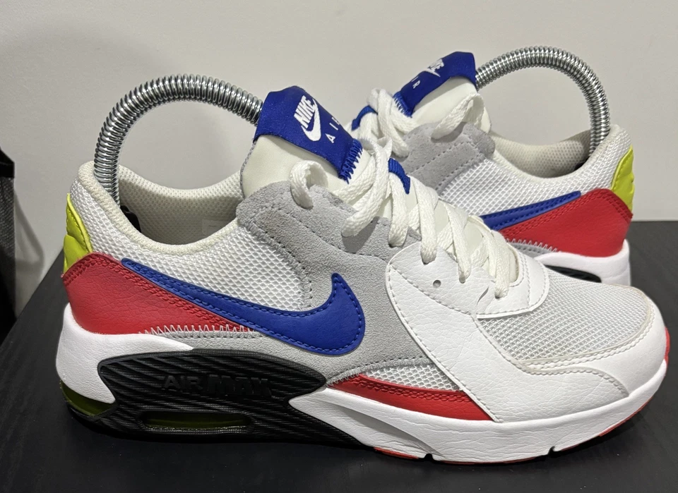 Nike Air Max Excee Size 5 White Bright Cactus Trainers/Sneaker  - image 1 of 4