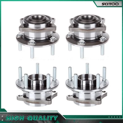 Buje de cojinete de rueda 2 delantero + 2 trasero izquierdo derecho AWD para Hyundai Veracruz 2007-2012 Foto 1 de 4