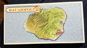Raro Kauaiopoly 2 Bienes Raíces Comercio Juego de Mesa Nuevo Caja Abierta - Imagen 1 de 3