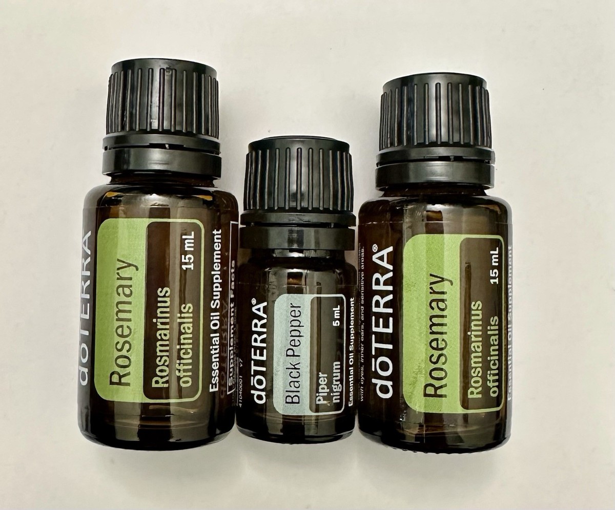 doTERRA Rosemary 2本セット　エッセンシャルオイル 15mL Amazon.com: doTERRA - Rosemary Essential Oil - 15 mL
