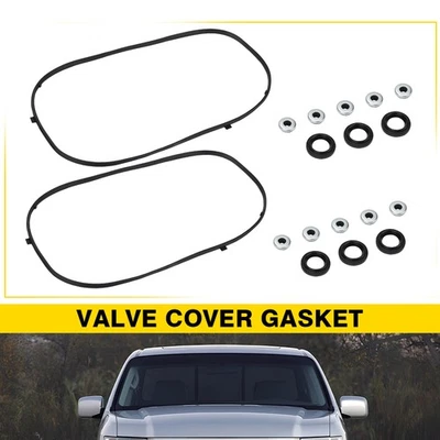 Vedações de juntas de tampa de válvula ajuste 2003-2009 Acura MDX 2004-2008 TL Acura 3.2L 3.5L - Imagem 1 de 4