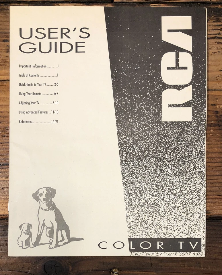 RCA 1994 TV Owners / User Manual *Original* - Изображение 1 из 1