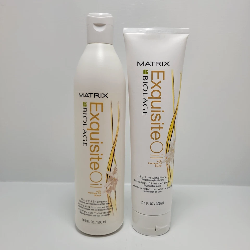 Matrix Biolage Exquisite Oil Shampoo 16.9 oz & Conditioner 10.1 oz DUO - Image 1 of 1
