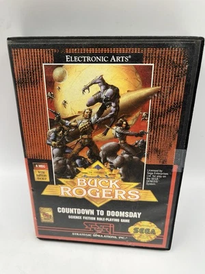 Buck Rogers: Countdown to Doomsday (Sega Genesis) Complete W/ Manual CIB - Image 1 of 4