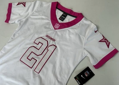 Camiseta feminina nova com etiquetas Dallas Cowboys Ezekiel Elliott #21 Nike On-Field M média - Imagem 1 de 4