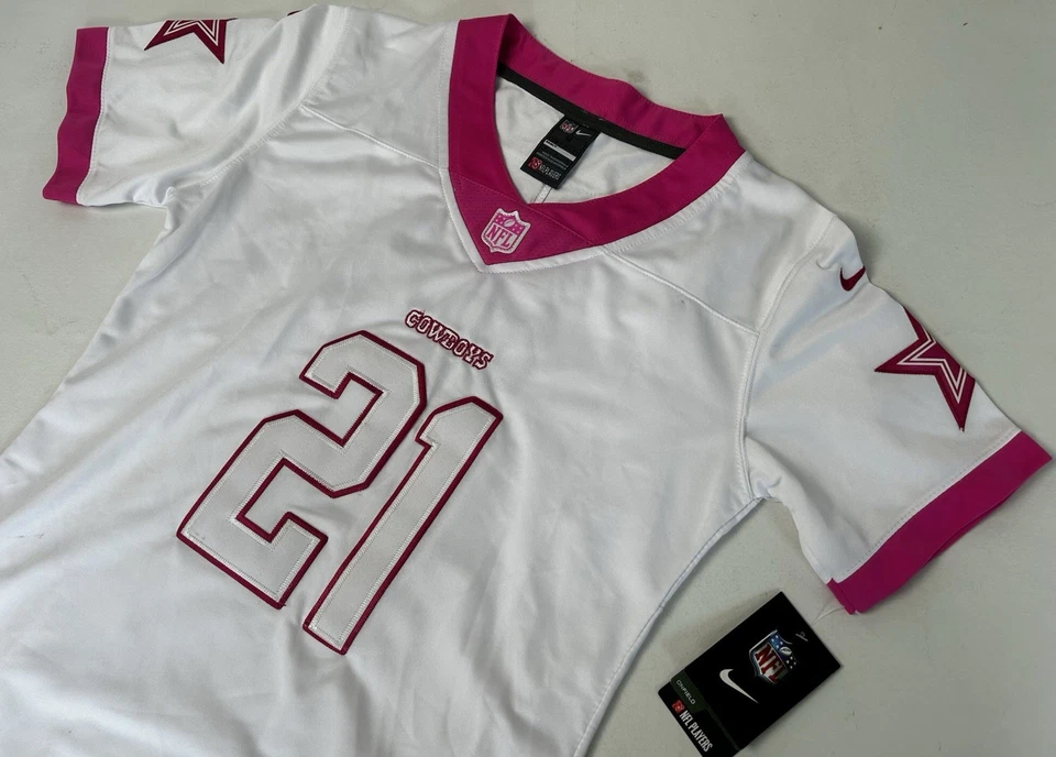 Camiseta deportiva Nike On-Field para mujer nueva con etiquetas de los Dallas Cowboys Ezekiel Elliott #21 M mediana Foto 1 de 4