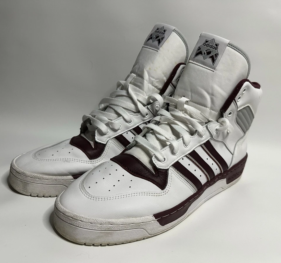 Texas A&M Football Official Adidas High Top Mens Athletic Sneakers Sz 13 FV5379 - Image 1 of 4