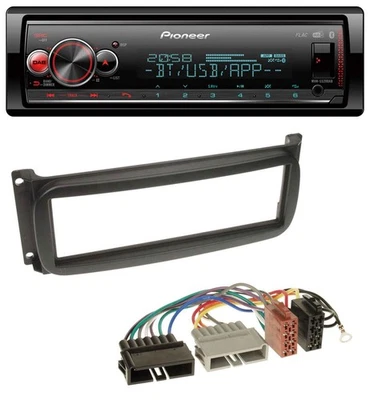 Pioneer Bluetooth USB MP3 DAB Autoradio für Chrysler Grand Voyager Neon PT Cruis - Bild 1 von 4