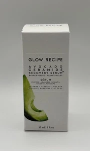 NEW NIB GLOW RECIPE Avocado Ceramide Recovery Serum Full Size 30ml/1oz AUTHENTIC - Picture 1 of 6