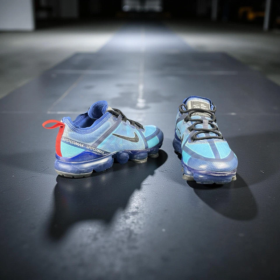 Кроссовки молодежные EUC Nike Air Vapormax 2019 Indigo Force размер 4 Y AJ2616-400 - Изображение 1 из 4
