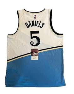 Dyson Daniels Signed Autographed Atlanta Hawks City Edition Jersey JSA COA - Picture 1 of 3